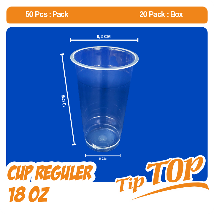 Foto asli TipTop 18 Oz Regular