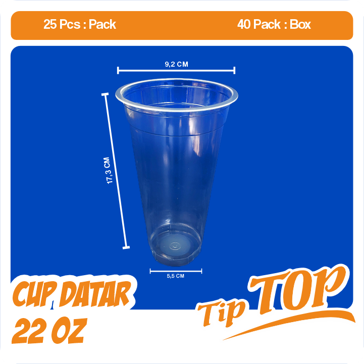 Foto asli TipTop 22 Oz Slim