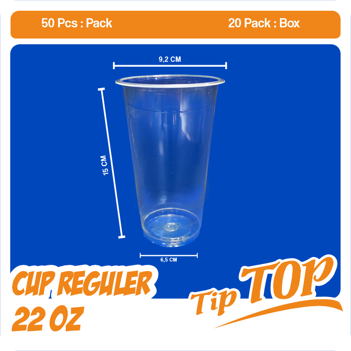 Foto asli TipTop 22 Oz Regular