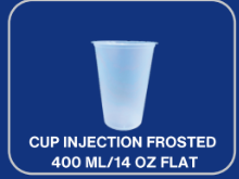Foto asli Victory Injection 400 ml Datar Frosted