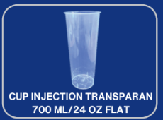 Foto asli Victory Injection 700 ml Datar Bening